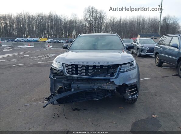 SALYK2EX6LA257864 2020 LAND ROVER RANGE ROVER VELAR Gray უკანა სალონის ხედი