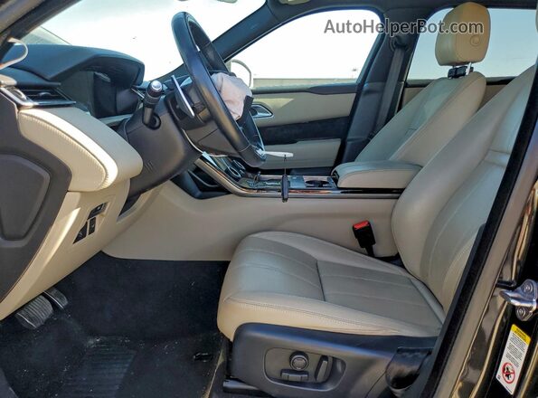 SALYK2EX6LA294459 2020 LAND ROVER RANGE Черный Вид салона спереди
