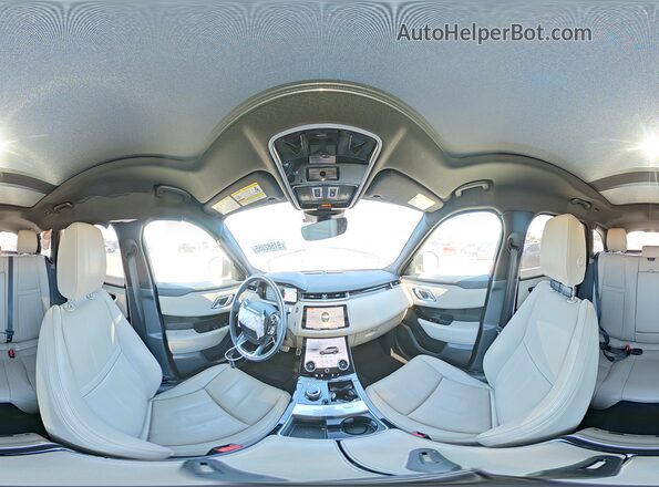 SALYK2EX6LA294459 2020 LAND ROVER RANGE Черный Панорамный вид салона 360°