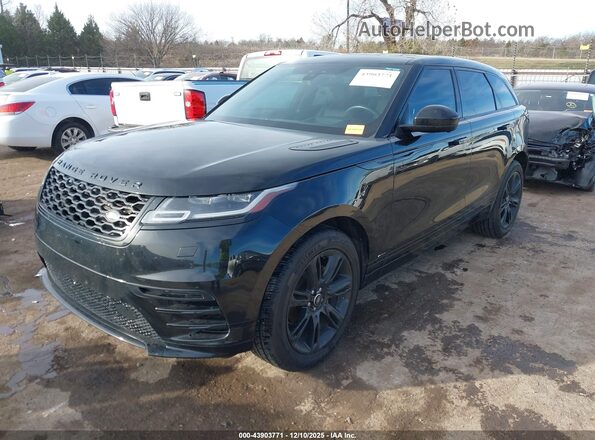 SALYK2EX8LA289506 2020 LAND ROVER RANGE ROVER VELAR Черный Передняя левая четверть