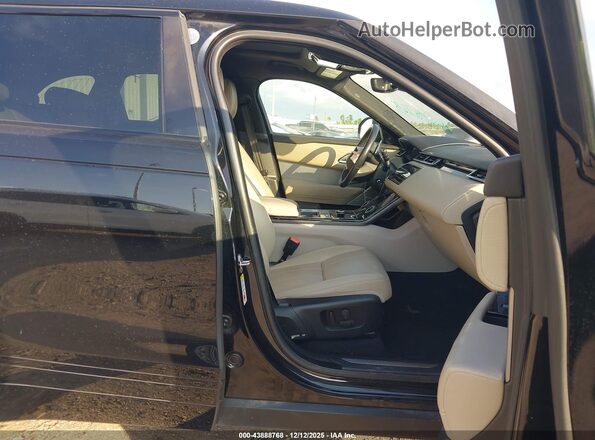 SALYK2EXXLA243370 2020 LAND ROVER RANGE ROVER VELAR Черный Вид салона спереди