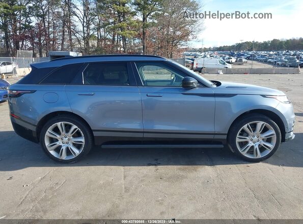 SALYL2EX1KA202511 2019 LAND ROVER RANGE ROVER VELAR Gray Widok zestawu wskaźników