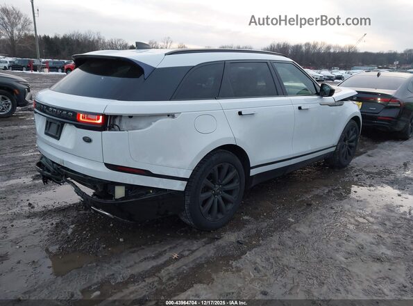 SALYL2RVXJA749980 2018 LAND ROVER RANGE ROVER VELAR White Задня права чверть