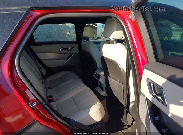SALYM2FU0MA310770 2021 LAND ROVER RANGE ROVER VELAR Red Widok naklejki z numerem VIN