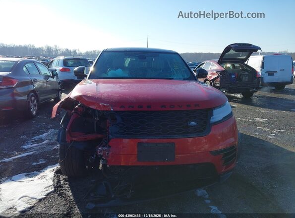 SALYM2FU0MA310770 2021 LAND ROVER RANGE ROVER VELAR Red Widok zestawu wskaźników