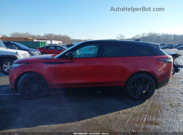 SALYM2FU0MA310770 2021 LAND ROVER RANGE ROVER VELAR Red Widok wnętrza 360 stopni