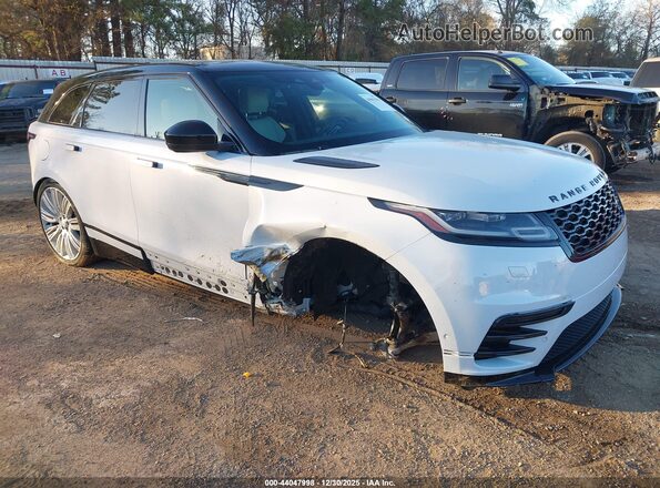 SALYT2EU2MA314968 2021 LAND ROVER RANGE ROVER VELAR Белый Передняя правая четверть
