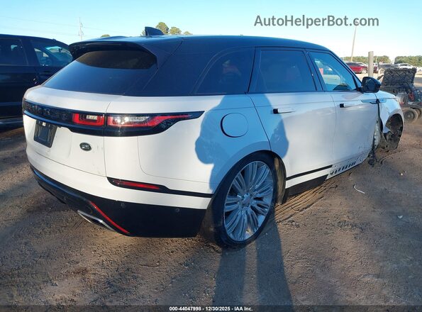 SALYT2EU2MA314968 2021 LAND ROVER RANGE ROVER VELAR Белый Задняя правая четверть