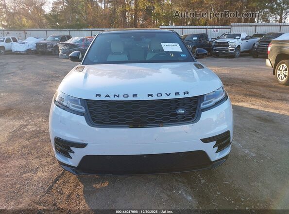 SALYT2EU2MA314968 2021 LAND ROVER RANGE ROVER VELAR Белый Вид задней части салона
