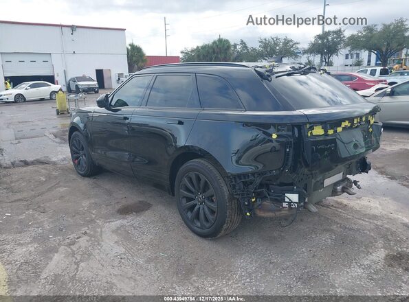 SALYT2EX1MA314325 2021 LAND ROVER RANGE ROVER VELAR Черный Задняя левая четверть
