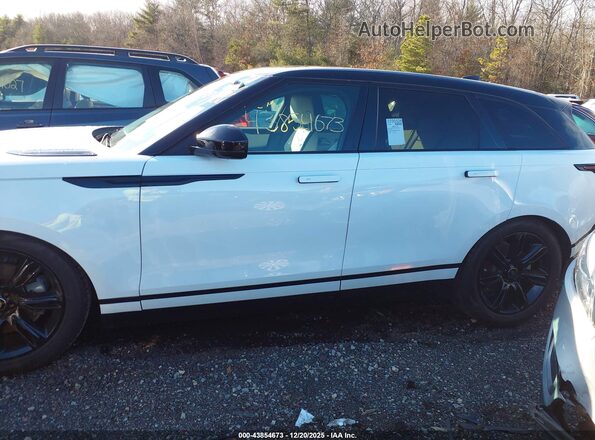 SALYT2EXXPA354844 2023 LAND ROVER RANGE ROVER VELAR White Vista interior de 360 grados