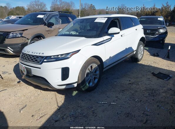 SALZJ2FX3LH089064 2020 LAND ROVER RANGE ROVER EVOQUE Белый Передняя левая четверть