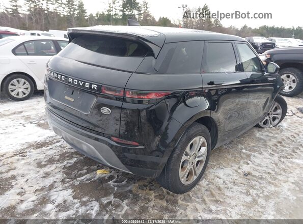 SALZJ2FX5LH026547 2020 LAND ROVER RANGE ROVER EVOQUE Black Задня права чверть