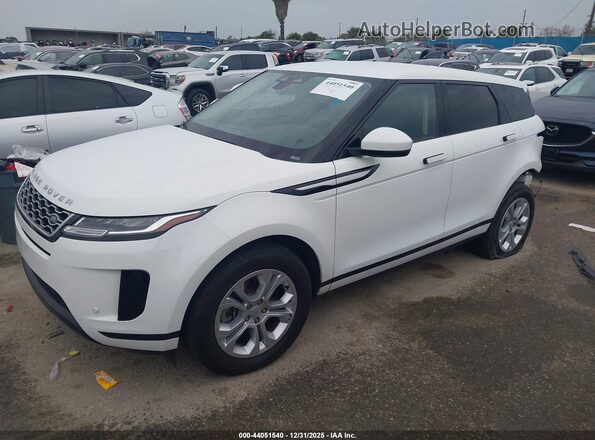 SALZJ2FX5NH171929 2022 LAND ROVER RANGE ROVER EVOQUE Black წინა მარცხენა ხედი სამი მეოთხედიდან
