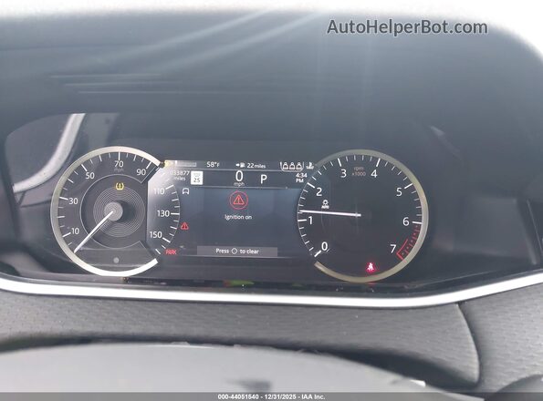 SALZJ2FX5NH171929 2022 LAND ROVER RANGE ROVER EVOQUE Black უკანა სავარძლების ხედი