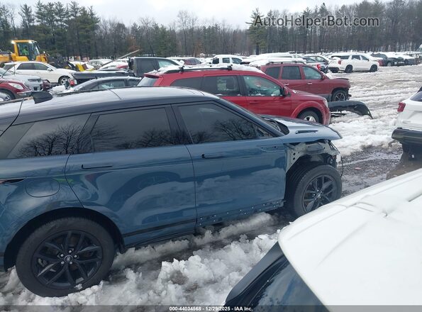 SALZL2FX1RH236498 2024 LAND ROVER RANGE ROVER EVOQUE Blue Widok wnętrza 360 stopni