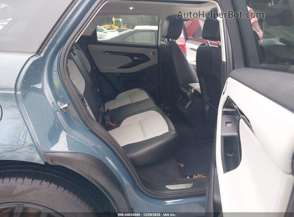 SALZL2FX1RH236498 2024 LAND ROVER RANGE ROVER EVOQUE Blue Widok naklejki z numerem VIN
