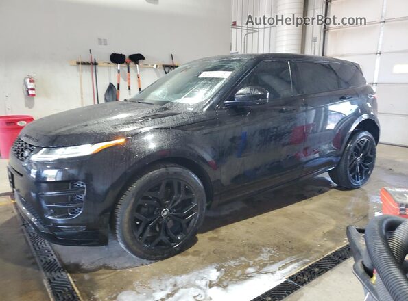 SALZL2FX5NH172363 2022 LAND ROVER RANGE Черный Передняя левая четверть