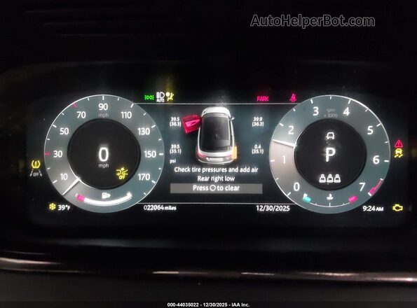 SALZL2FX7RH234562 2024 LAND ROVER RANGE ROVER EVOQUE Blue Widok tylnych siedzeń