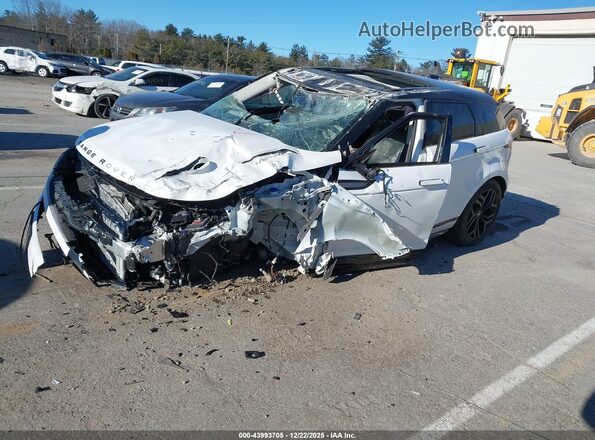 SALZL2FX9PH228758 2023 LAND ROVER RANGE ROVER EVOQUE White Vista tres cuartos delantera izquierda