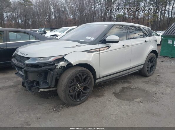 SALZM2GX7LH018584 2020 LAND ROVER RANGE ROVER EVOQUE Серебряный Передняя левая четверть