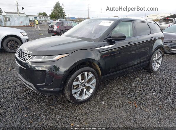 SALZP2FX2LH075798 2020 LAND ROVER RANGE ROVER EVOQUE Black Передня ліва чверть