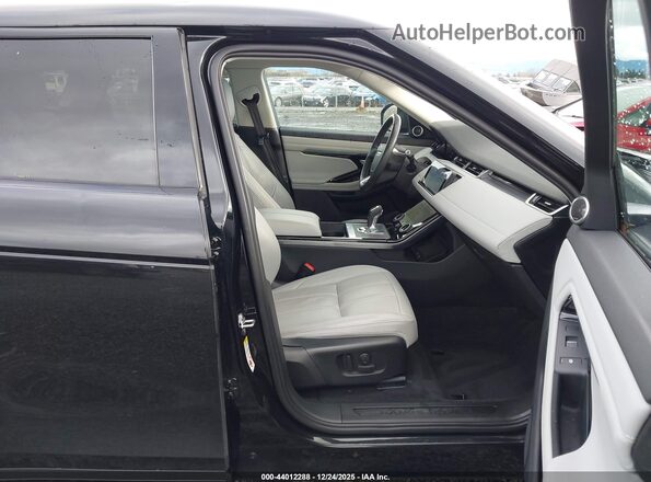 SALZP2FX2LH075798 2020 LAND ROVER RANGE ROVER EVOQUE Black Вид салону спереду