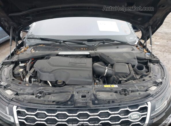 SALZP2FX2LH078250 2020 LAND ROVER RANGE ROVER EVOQUE Black უკანა ხედი