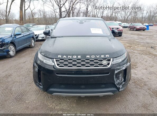 SALZP2FX2LH078250 2020 LAND ROVER RANGE ROVER EVOQUE Black უკანა სალონის ხედი