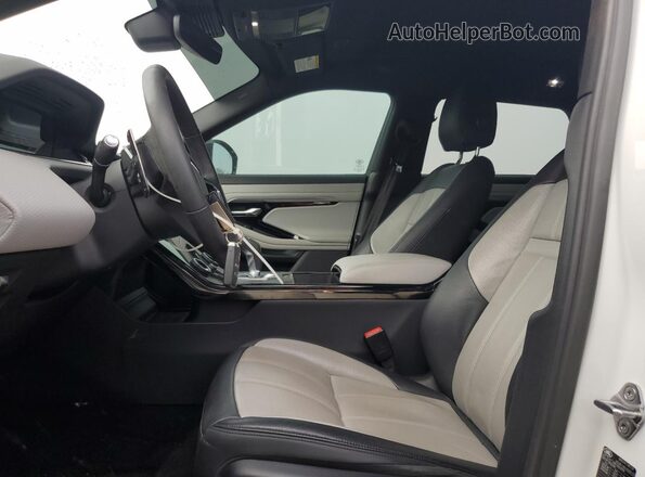 SALZT2FXXPH214738 2023 LAND ROVER RANGE Белый Вид салона спереди