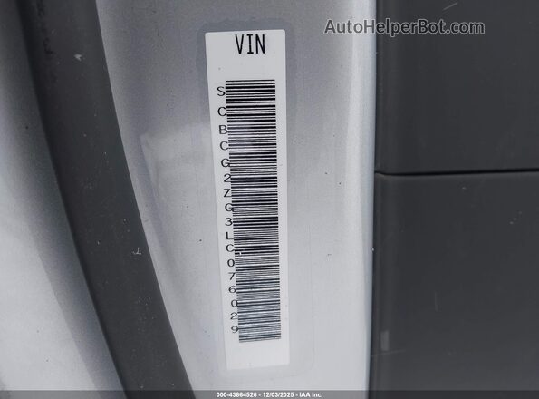 SCBCG2ZG3LC076029 2020 BENTLEY OTHER Серебряный Вид подкапотного пространства