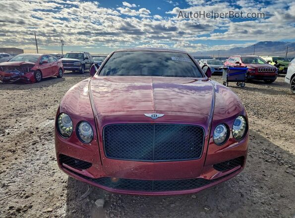 SCBEJ9ZA2JC067754 2018 BENTLEY OTHER Burgundy Widok z przodu