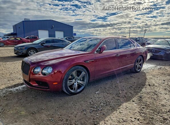 SCBEJ9ZA2JC067754 2018 BENTLEY OTHER Burgundy Przód lewy