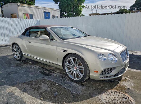 SCBGT3ZA2GC054995 2016 BENTLEY OTHER Beige Delantero derecho