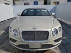 2016 Bentley Continental Gtc V8 Beige vin: SCBGT3ZA2GC054995