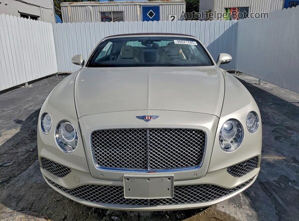 SCBGT3ZA2GC054995 2016 BENTLEY OTHER Beige Vista frontal