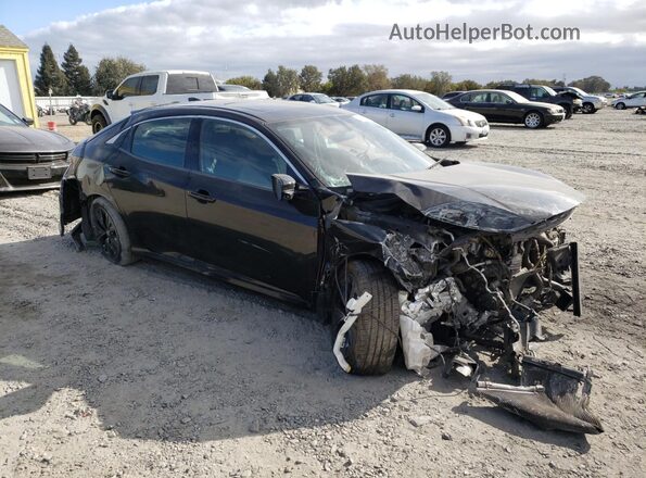 SHHFK7H55HU418966 2017 HONDA CIVIC Black Przód prawy