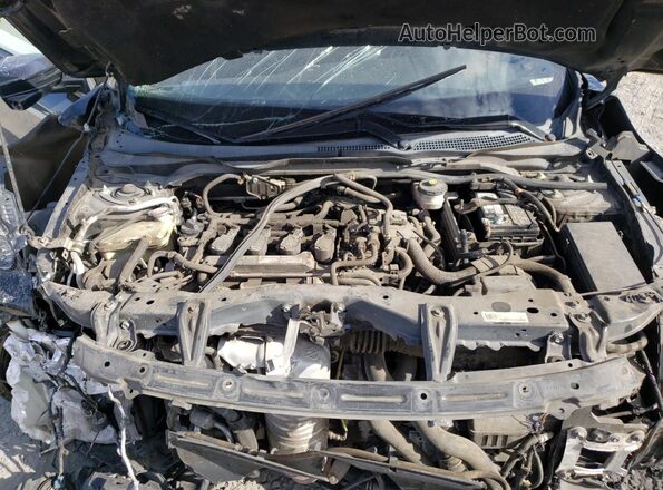 SHHFK7H55HU418966 2017 HONDA CIVIC Black Widok wnętrza z tyłu
