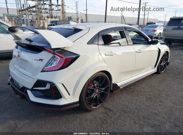 SHHFK8G71MU203359 2021 HONDA CIVIC TYPE R White Tył prawy