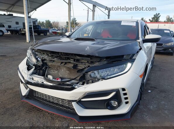 SHHFK8G71MU203359 2021 HONDA CIVIC TYPE R White Widok z przodu