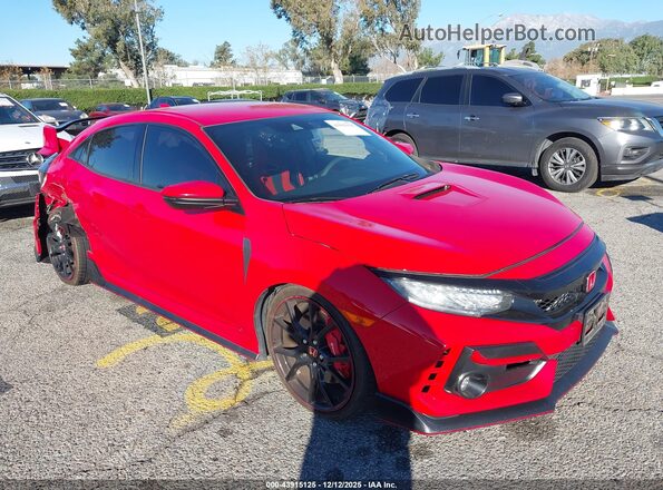 SHHFK8G76MU201638 2021 HONDA CIVIC TYPE R Red Przód prawy