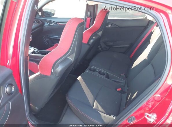 SHHFK8G76MU201638 2021 HONDA CIVIC TYPE R Red Widok naklejki z numerem VIN