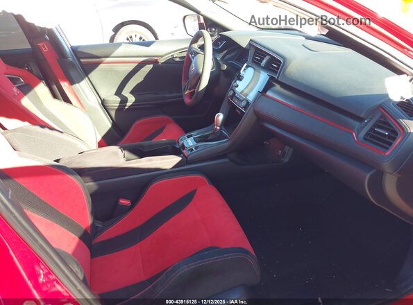 SHHFK8G76MU201638 2021 HONDA CIVIC TYPE R Red Widok wnętrza z przodu
