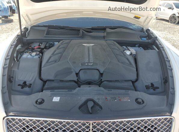 SJAAM2ZV3MC032885 2021 BENTLEY BENTAYGA Белый Вид подкапотного пространства
