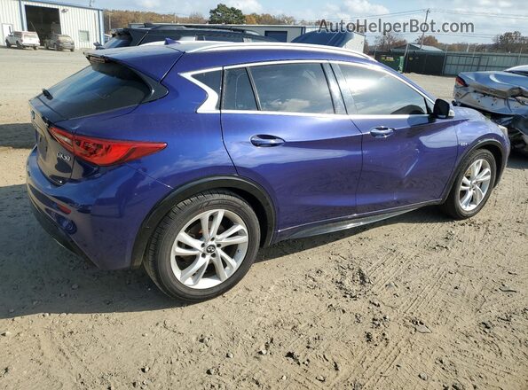 SJKCH5CP4KA008530 2019 INFINITI QX30 Blue Przód prawy