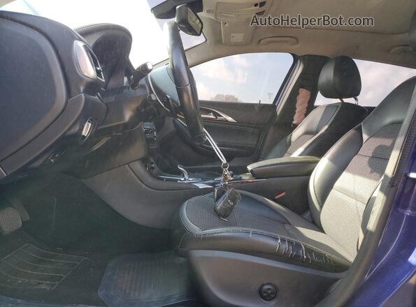 SJKCH5CP4KA008530 2019 INFINITI QX30 Blue Widok deski rozdzielczej