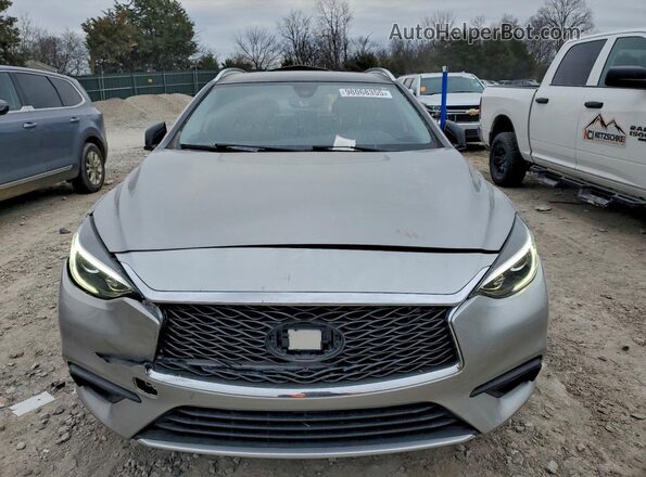 SJKCH5CP7KA010191 2019 INFINITI QX30 Silver Widok z przodu