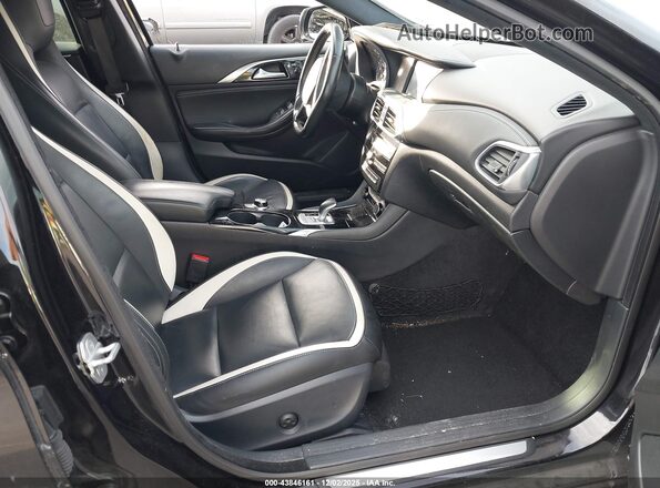 SJKCH5CPXHA018309 2017 INFINITI QX30 Black Widok wnętrza z przodu