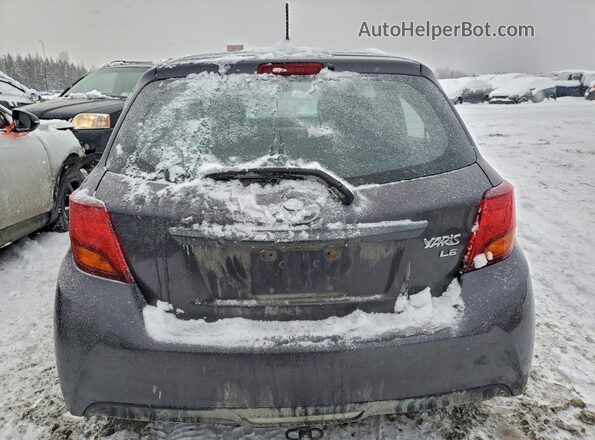 VNKKTUD32GA062121 2016 TOYOTA YARIS Угольный Вид сзади