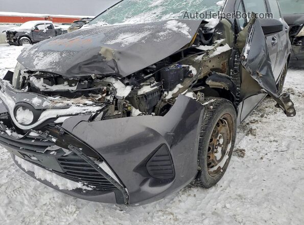 VNKKTUD32GA062121 2016 TOYOTA YARIS Угольный Вид подкапотного пространства